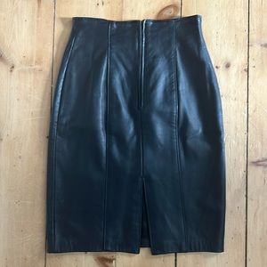 Danier leather skirt